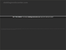 Tablet Screenshot of obddiagnosticcenter.com
